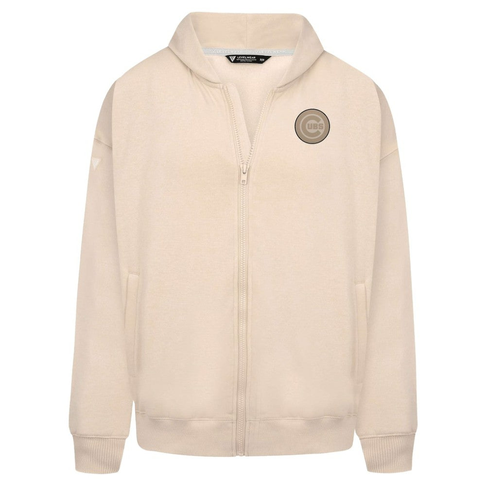 Chicago Cubs Levelwear Uphill Oversized Full-Zip Hoodie | MLB US