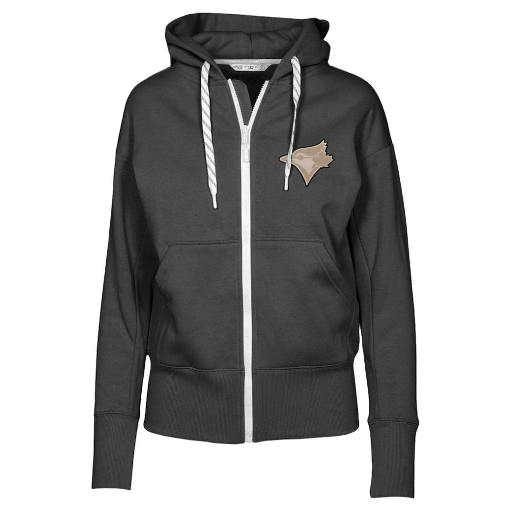 Toronto Blue Jays Levelwear Women's Gardinia Full-Zip Hoodie | MLB Near me