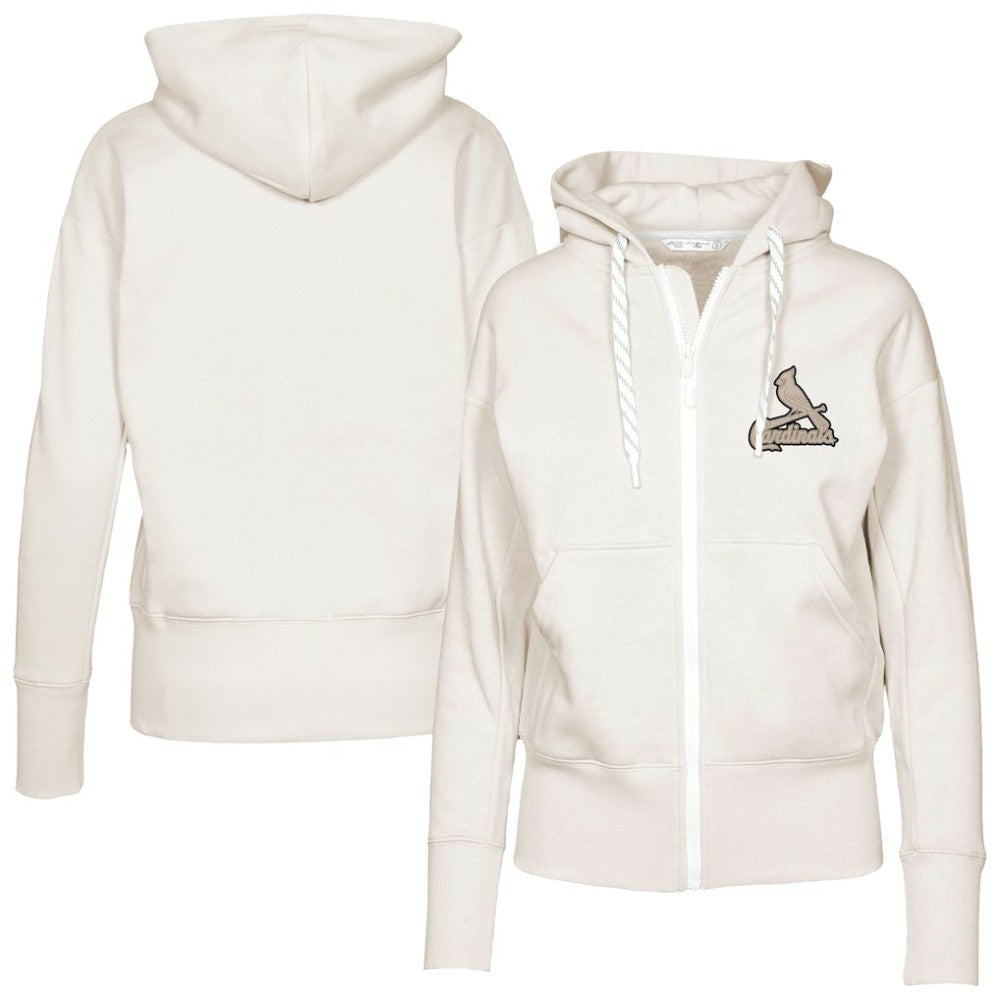 St. Louis Cardinals Levelwear Women's Gardinia Full-Zip Hoodie | MLB US