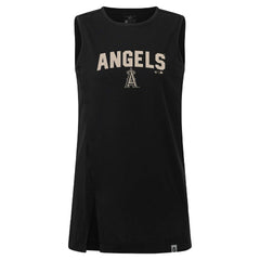 Los Angeles Angels Levelwear Women's Influx Team Arch Tank Top | MLB On Sale
