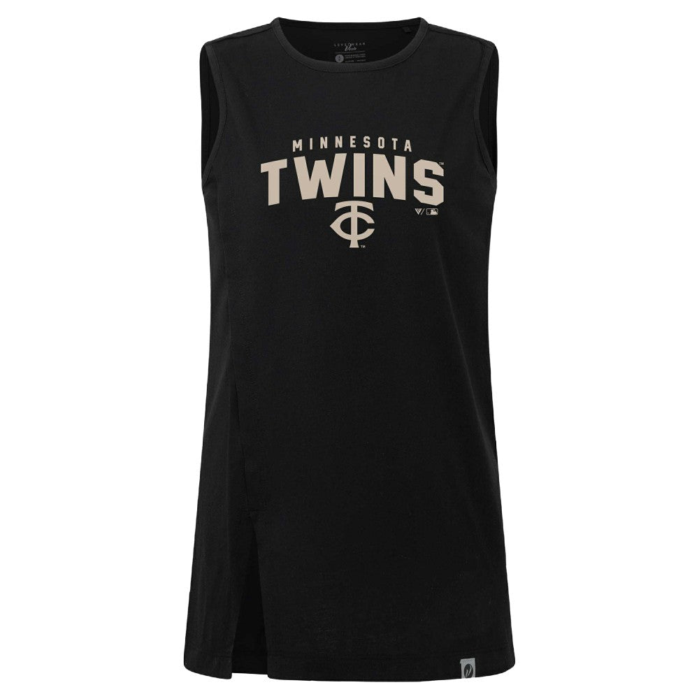 Minnesota Twins Levelwear Women's Influx Team Arch Tank Top | MLB New