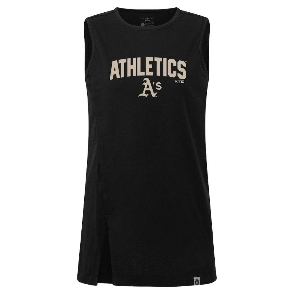 Athletics Levelwear Women's Influx Team Arch Tank Top | MLB New