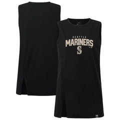 Seattle Mariners Levelwear Women's Influx Team Arch Tank Top | MLB New