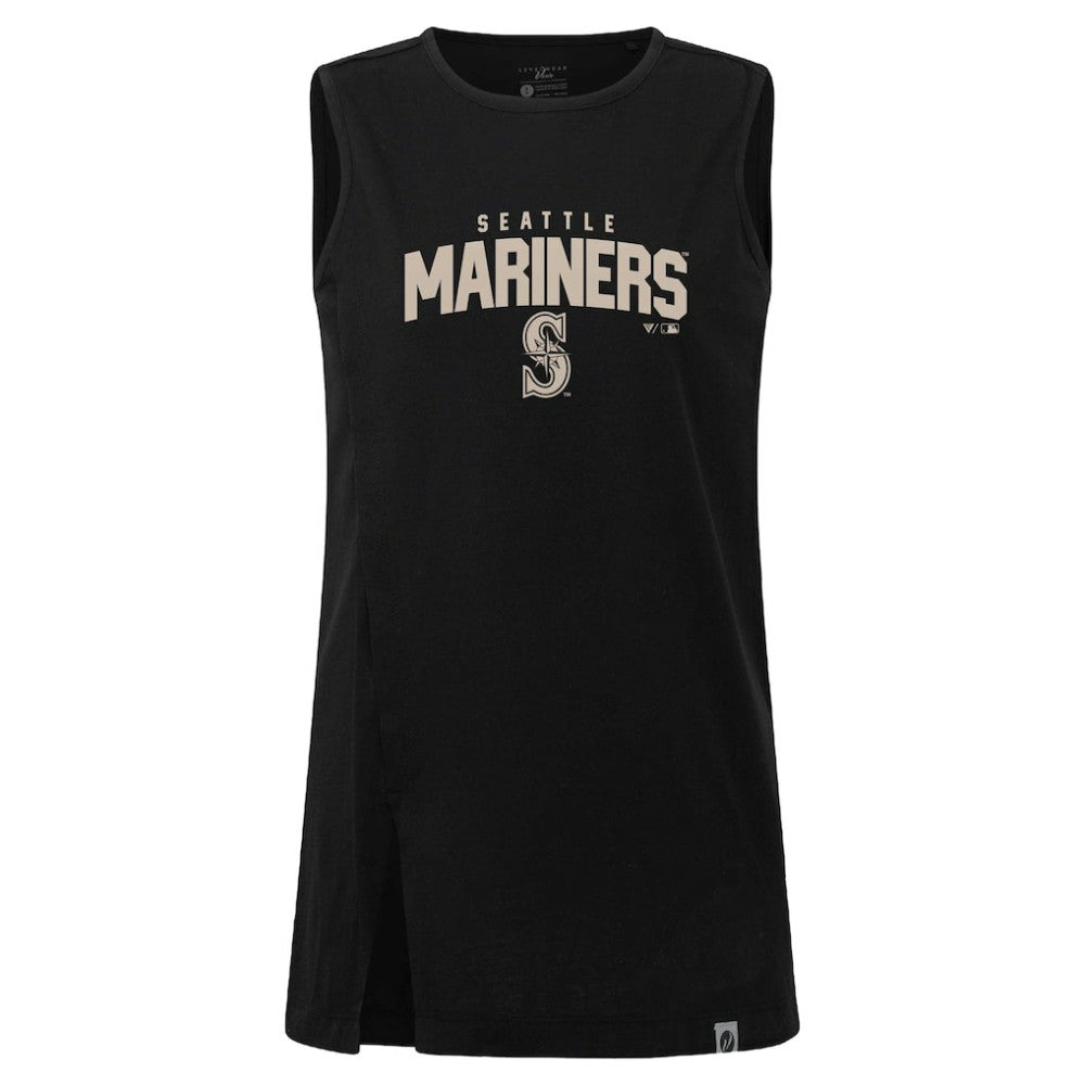 Seattle Mariners Levelwear Women's Influx Team Arch Tank Top | MLB New