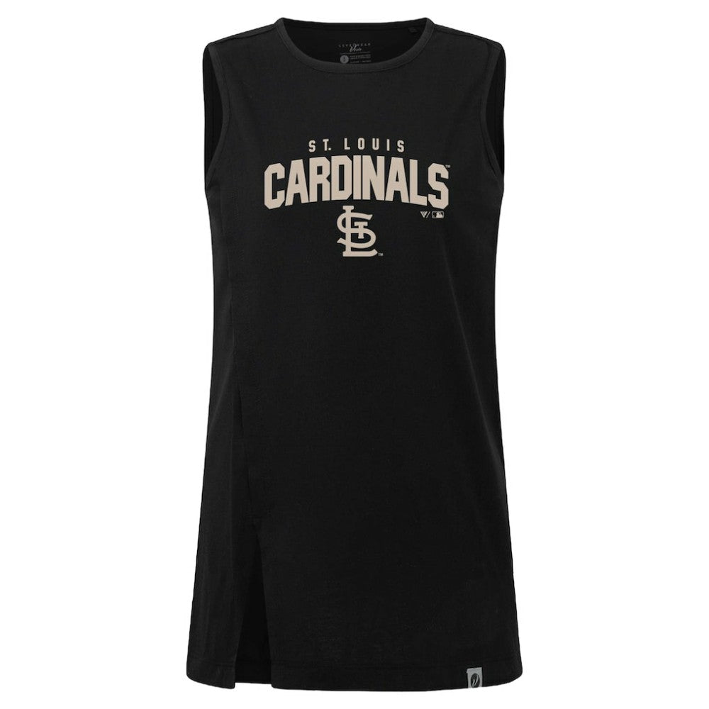 St. Louis Cardinals Levelwear Women's Influx Team Arch Tank Top | MLB US