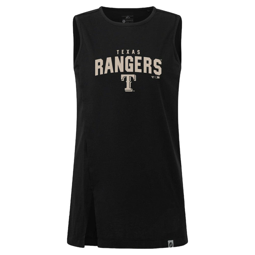 Texas Rangers Levelwear Women's Influx Team Arch Tank Top | MLB On Sale