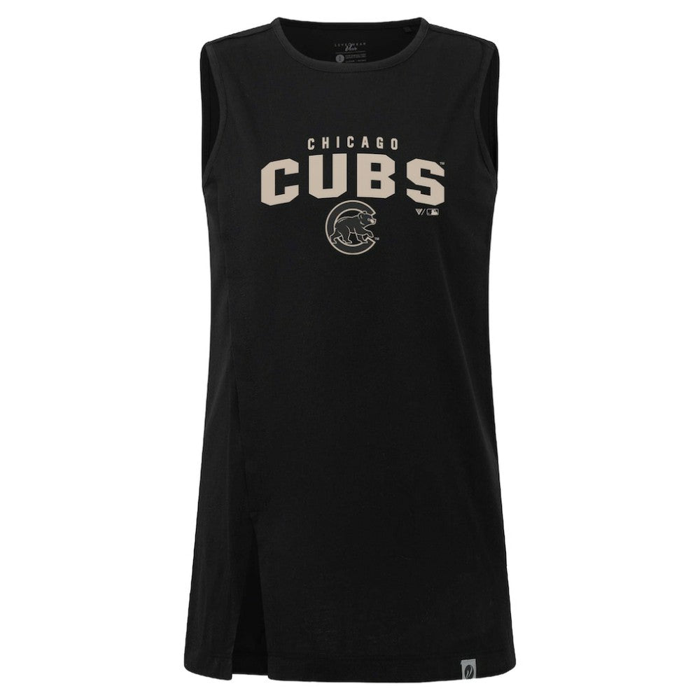Chicago Cubs Levelwear Women's Influx Team Arch Tank Top | MLB Online