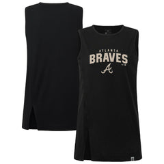 Atlanta Braves Levelwear Women's Influx Team Arch Tank Top | MLB US