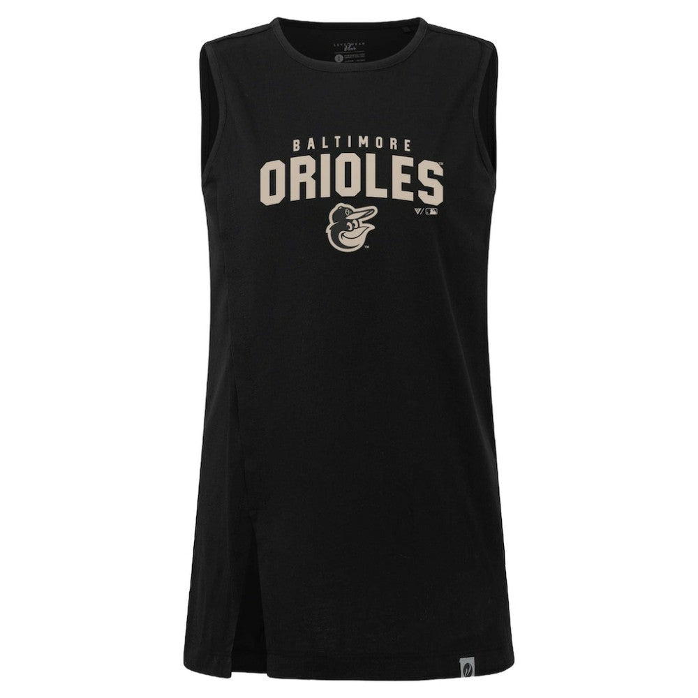 Baltimore Orioles Levelwear Women's Influx Team Arch Tank Top | MLB New