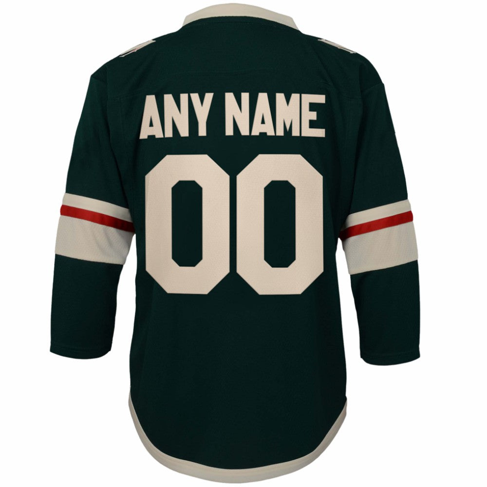 Minnesota Wild Youth Replica Custom Jersey Online