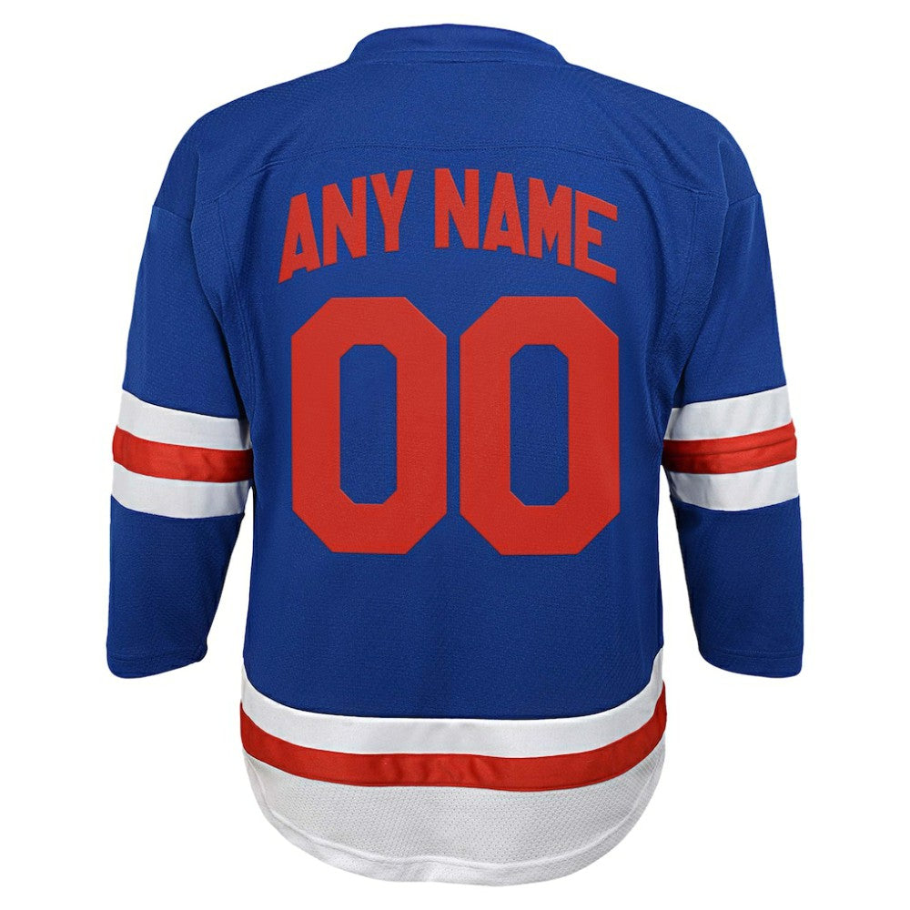 New York Rangers Youth Replica Custom Jersey Sale