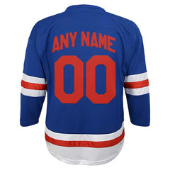 New York Rangers Youth Replica Custom Jersey Sale