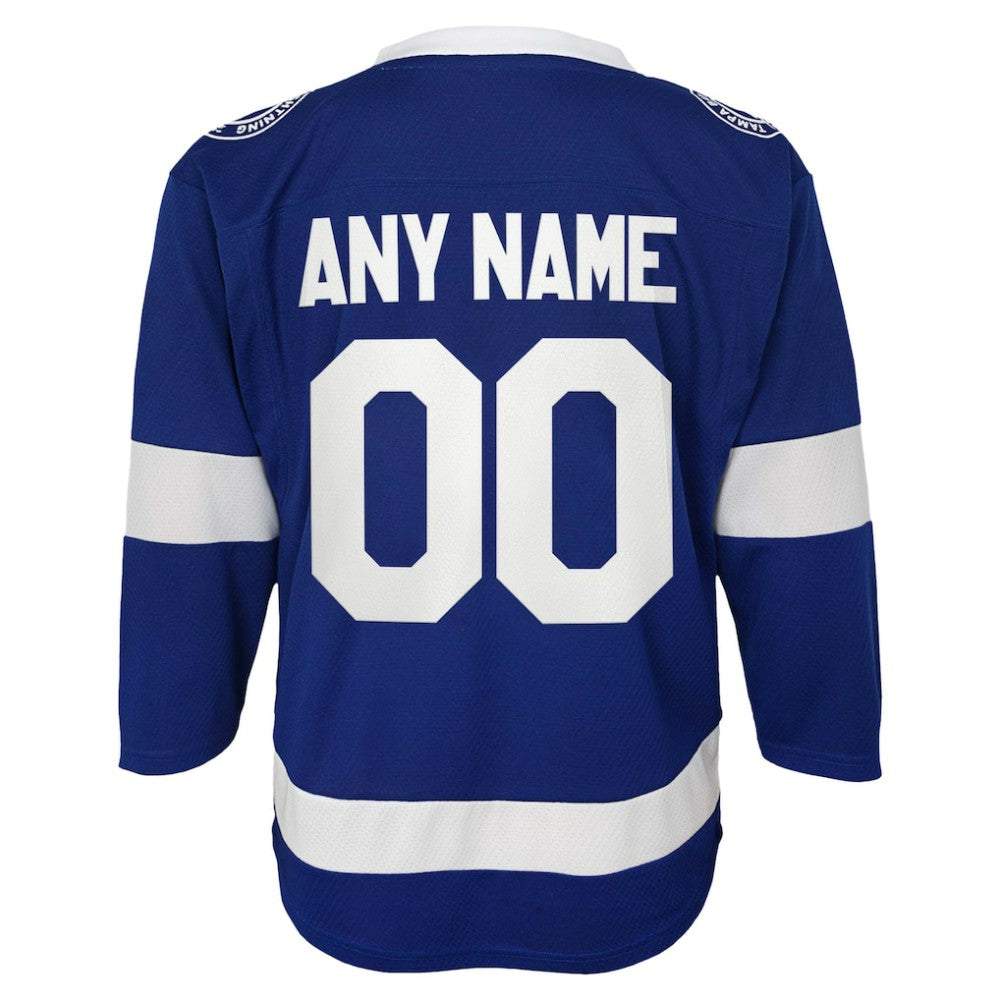 Tampa Bay Lightning Youth Replica Custom Jersey Online