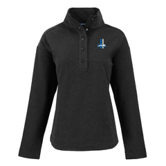 Detroit Lions  Cutter & Buck Women's Hunts Point Eco Half-Snap Sweatshirt