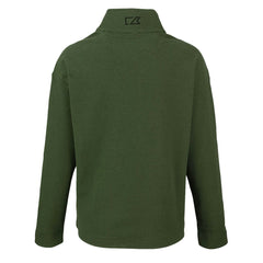 Green Bay Packers  Cutter & Buck Women's Hunts Point Eco Half-Snap Sweatshirt