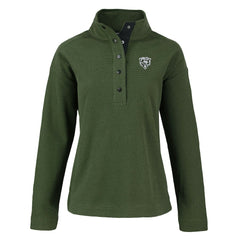 Chicago Bears  Cutter & Buck Women's Hunts Point Eco Half-Snap Sweatshirt