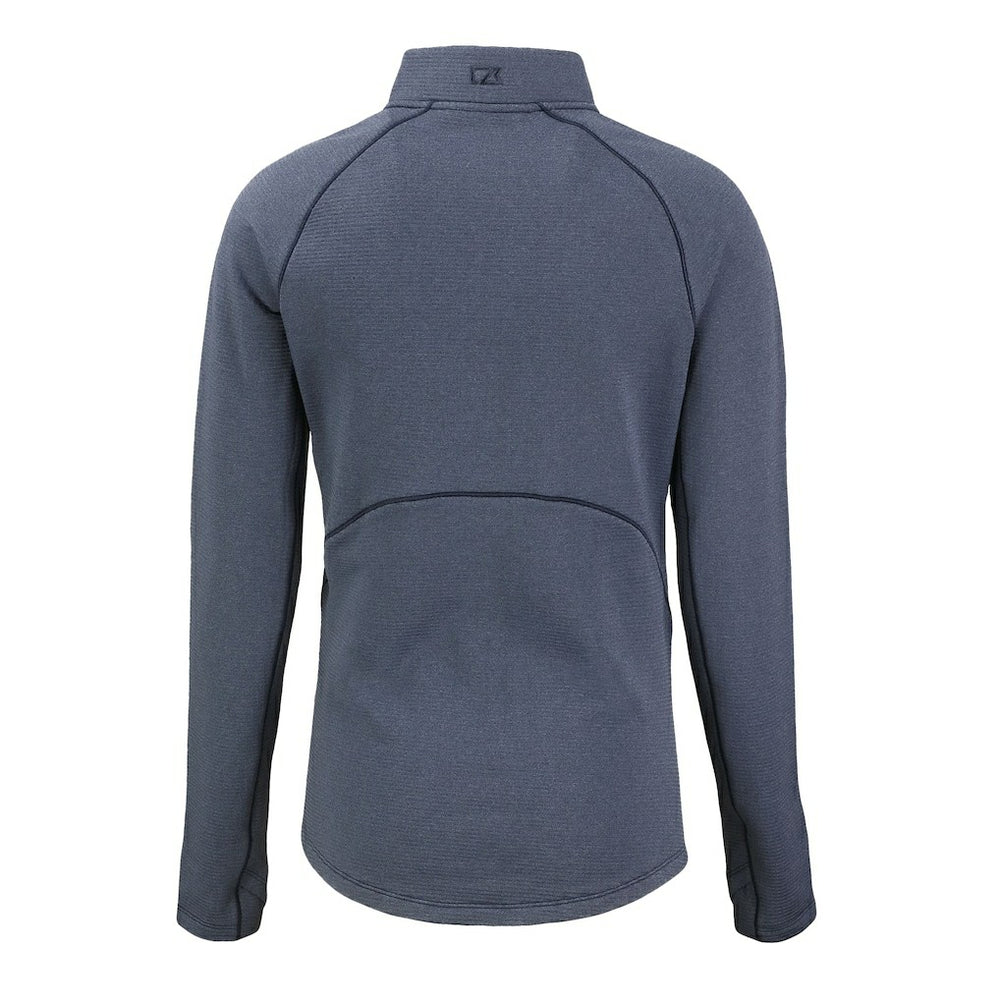 Buffalo Bills  Cutter & Buck Women's Peshastin Eco Fleece Recycled Tri-Blend Raglan Half-Zip Jacket