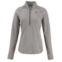 Baltimore Ravens  Cutter & Buck Women's Peshastin Eco Fleece Recycled Tri-Blend Raglan Half-Zip Jacket