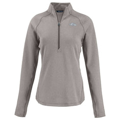Baltimore Ravens  Cutter & Buck Women's Peshastin Eco Fleece Recycled Tri-Blend Raglan Half-Zip Jacket