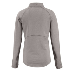 Baltimore Ravens  Cutter & Buck Women's Peshastin Eco Fleece Recycled Tri-Blend Raglan Half-Zip Jacket