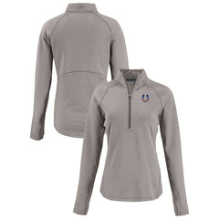 Indianapolis Colts  Cutter & Buck Women's Americana Peshastin Eco Fleece Recycled Tri-Blend Raglan Half-Zip Jacket