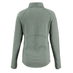 Green Bay Packers  Cutter & Buck Women's Peshastin Eco Fleece Recycled Tri-Blend Raglan Half-Zip Jacket