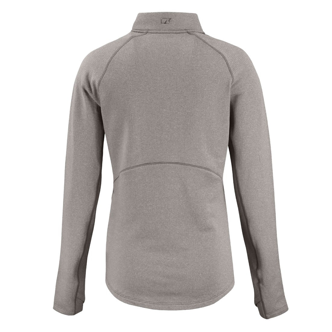 Tampa Bay Buccaneers  Cutter & Buck Women's Peshastin Eco Fleece Recycled Tri-Blend Raglan Half-Zip Jacket