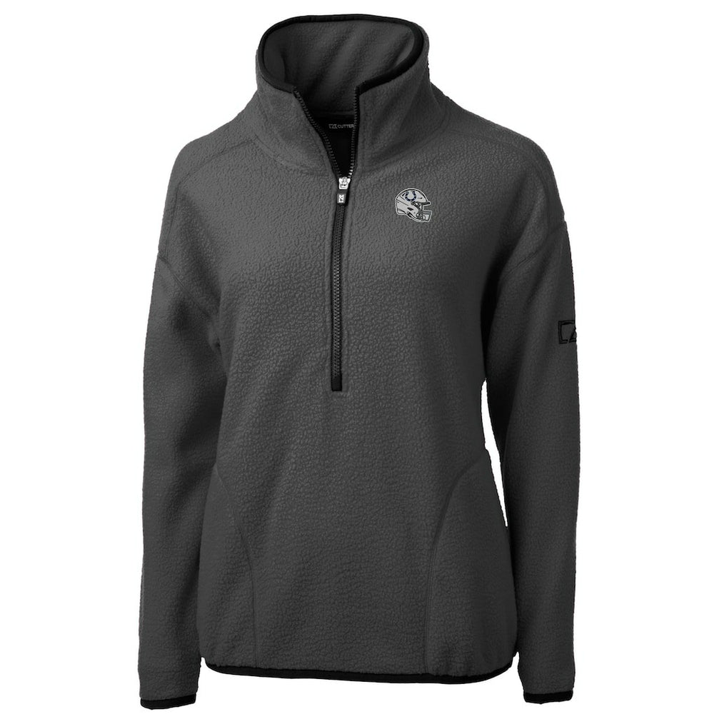Indianapolis Colts  Cutter & Buck Women's Helmet Cascade Eco Sherpa Fleece Half-Zip Jacket