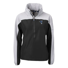 Indianapolis Colts  Cutter & Buck Women's Charter Eco Recycled Half-Zip Hooded Anorak Jacket