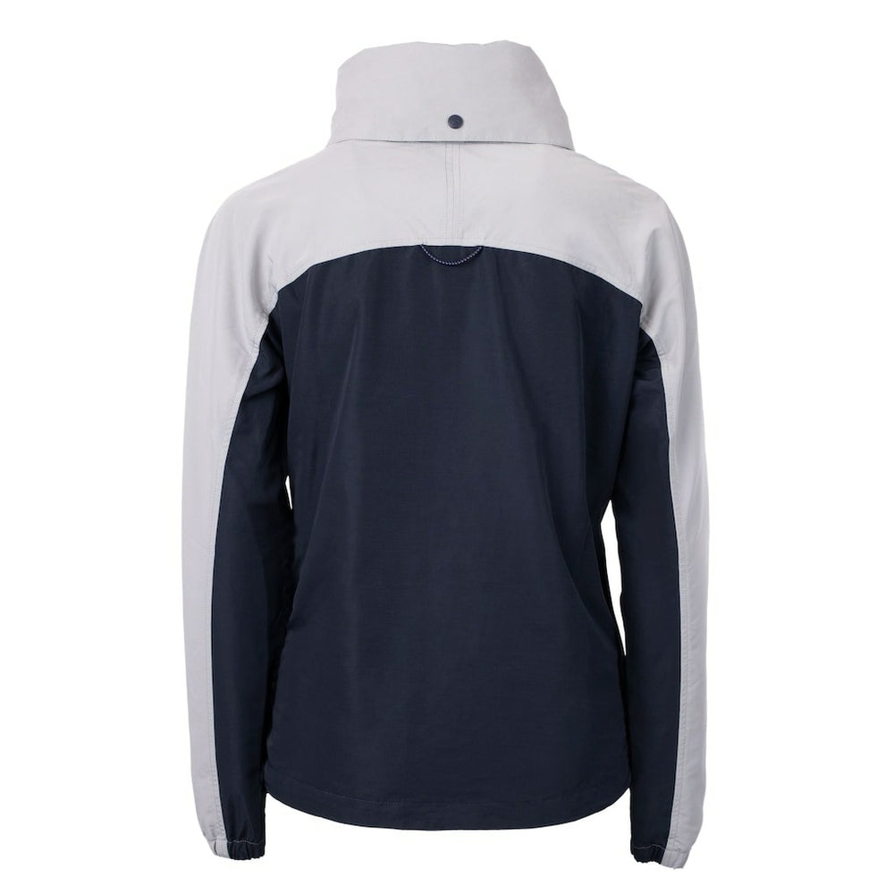 Washington Commanders  Cutter & Buck Women's Charter Eco Recycled Half-Zip Hooded Anorak Jacket