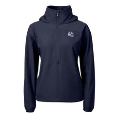 Buffalo Bills  Cutter & Buck Women's Charter Eco Recycled Half-Zip Hooded Anorak Jacket