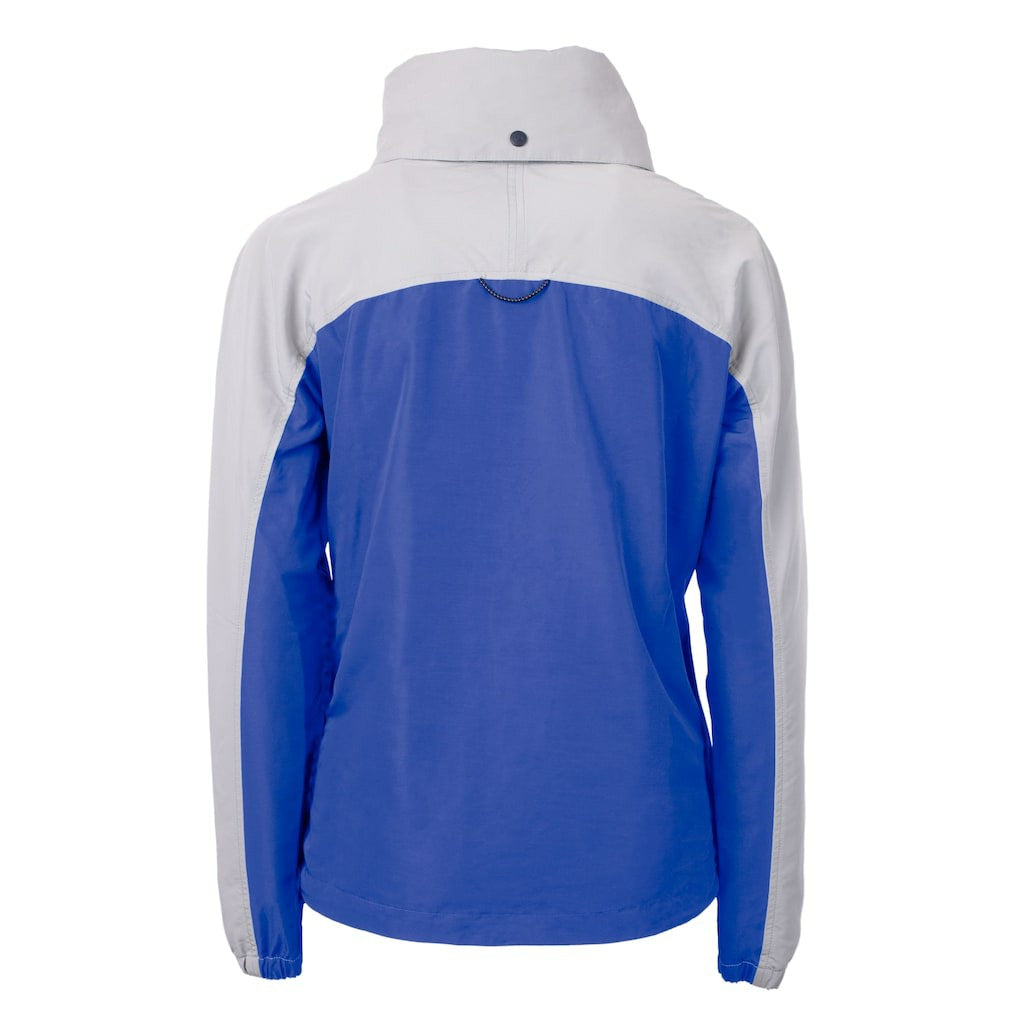 Indianapolis Colts  Cutter & Buck Women's Charter Eco Recycled Half-Zip Hooded Anorak Jacket