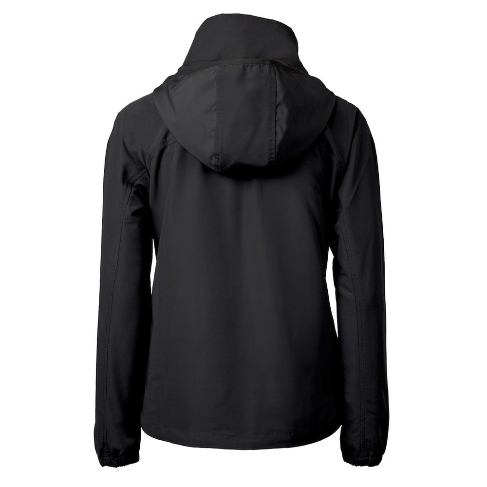 Pittsburgh Steelers  Cutter & Buck Women's Charter Eco Recycled Half-Zip Hooded Anorak Jacket