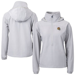 San Francisco 49ers  Cutter & Buck Women's Charter Eco Recycled Half-Zip Hooded Anorak Jacket