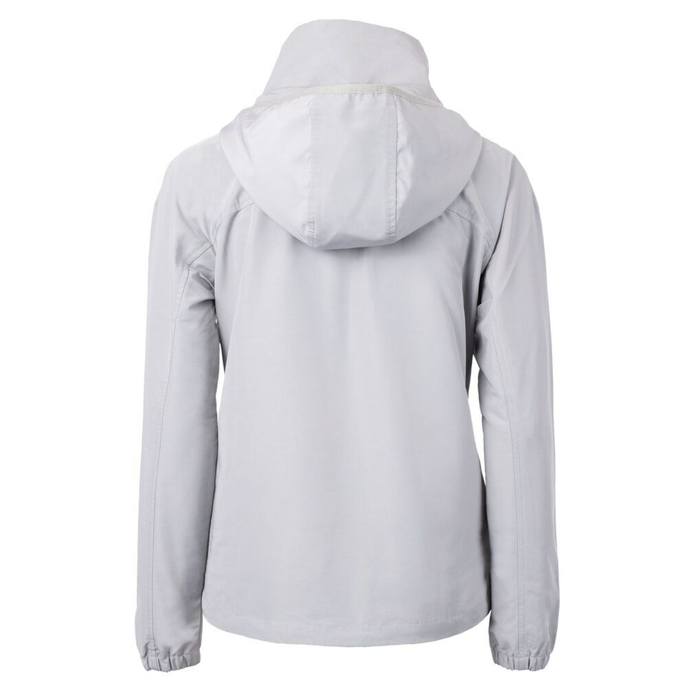 San Francisco 49ers  Cutter & Buck Women's Charter Eco Recycled Half-Zip Hooded Anorak Jacket