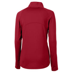 Kansas City Chiefs  Cutter & Buck Women's Adapt Eco Knit Stretch Recycled Raglan Half-Zip Top