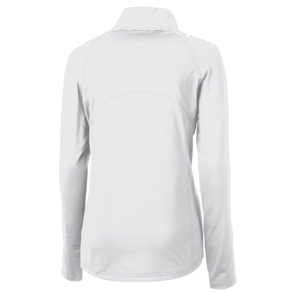 San Francisco 49ers  Cutter & Buck Women's Adapt Eco Knit Stretch Recycled Raglan Half-Zip Top