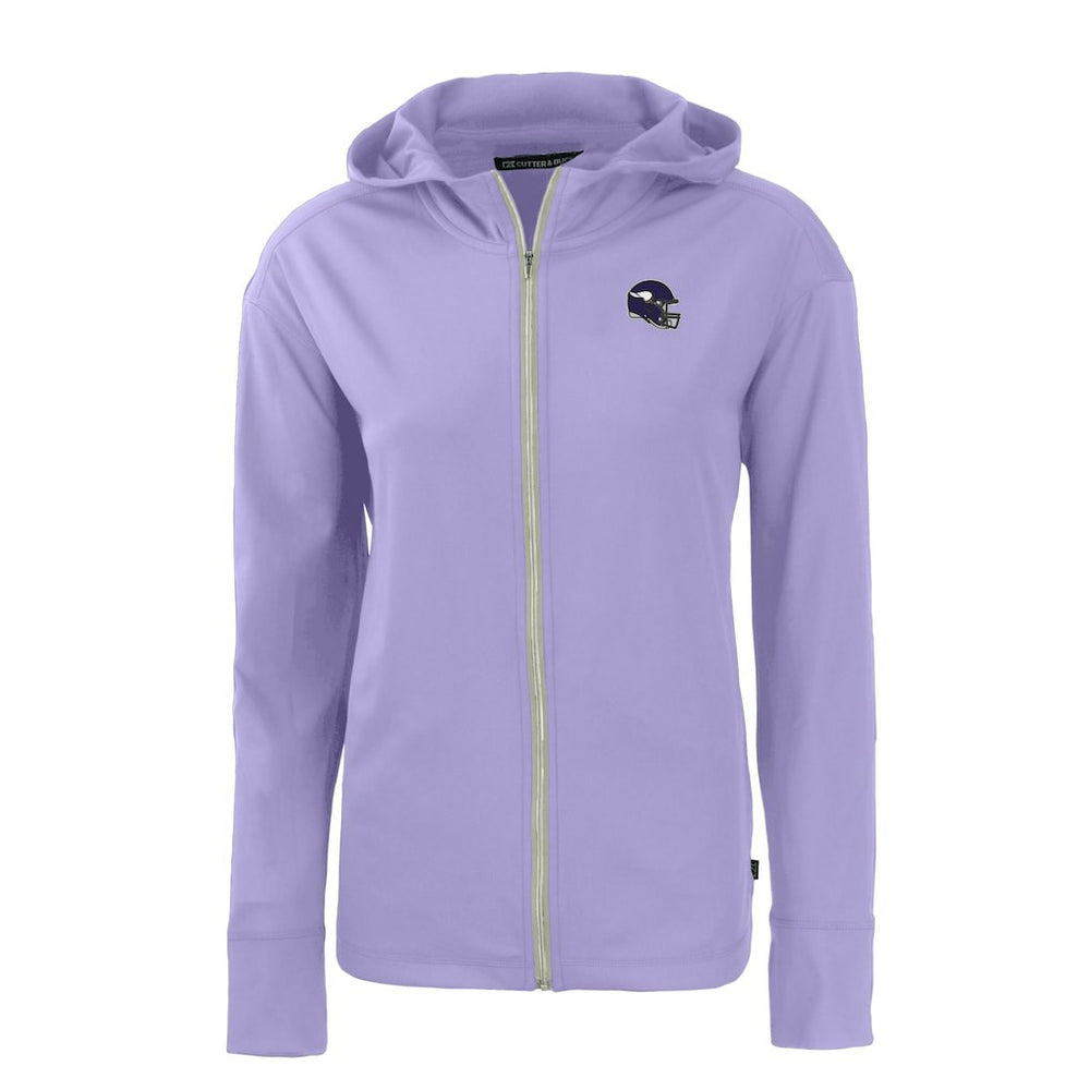 Minnesota Vikings  Cutter & Buck Women's Daybreak Eco Recycled Full-Zip Hoodie Jacket