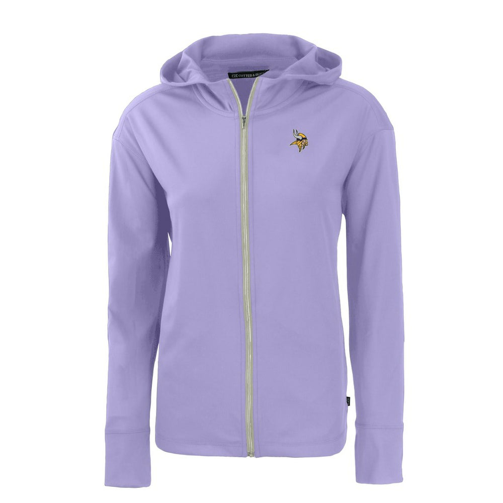 Minnesota Vikings  Cutter & Buck Women's Daybreak Eco Recycled Full-Zip Hoodie Jacket
