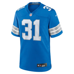 Detroit Lions Nike Kerby Joseph  Team Game Jersey