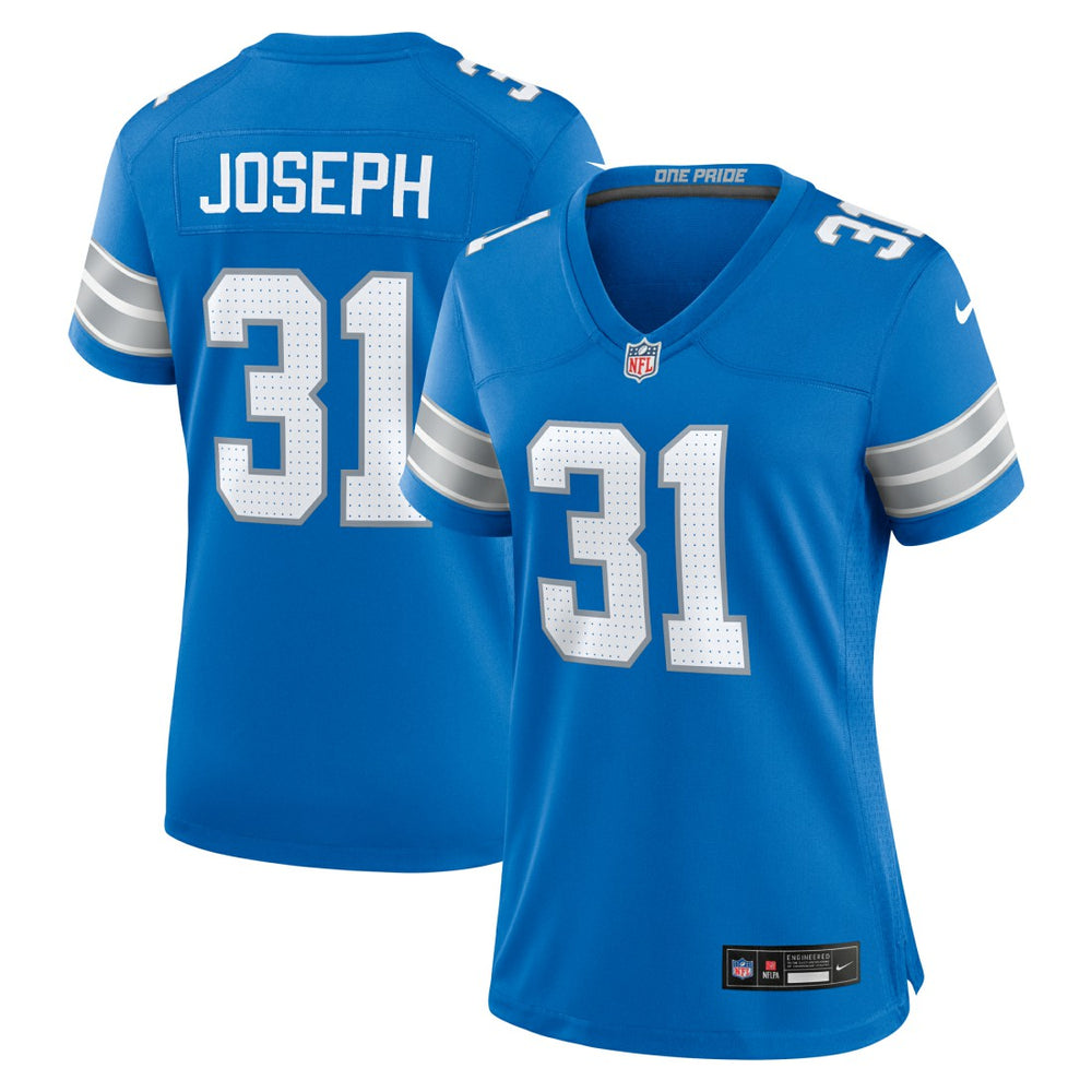 Detroit Lions Nike Kerby Joseph  Women's Team Game Jersey