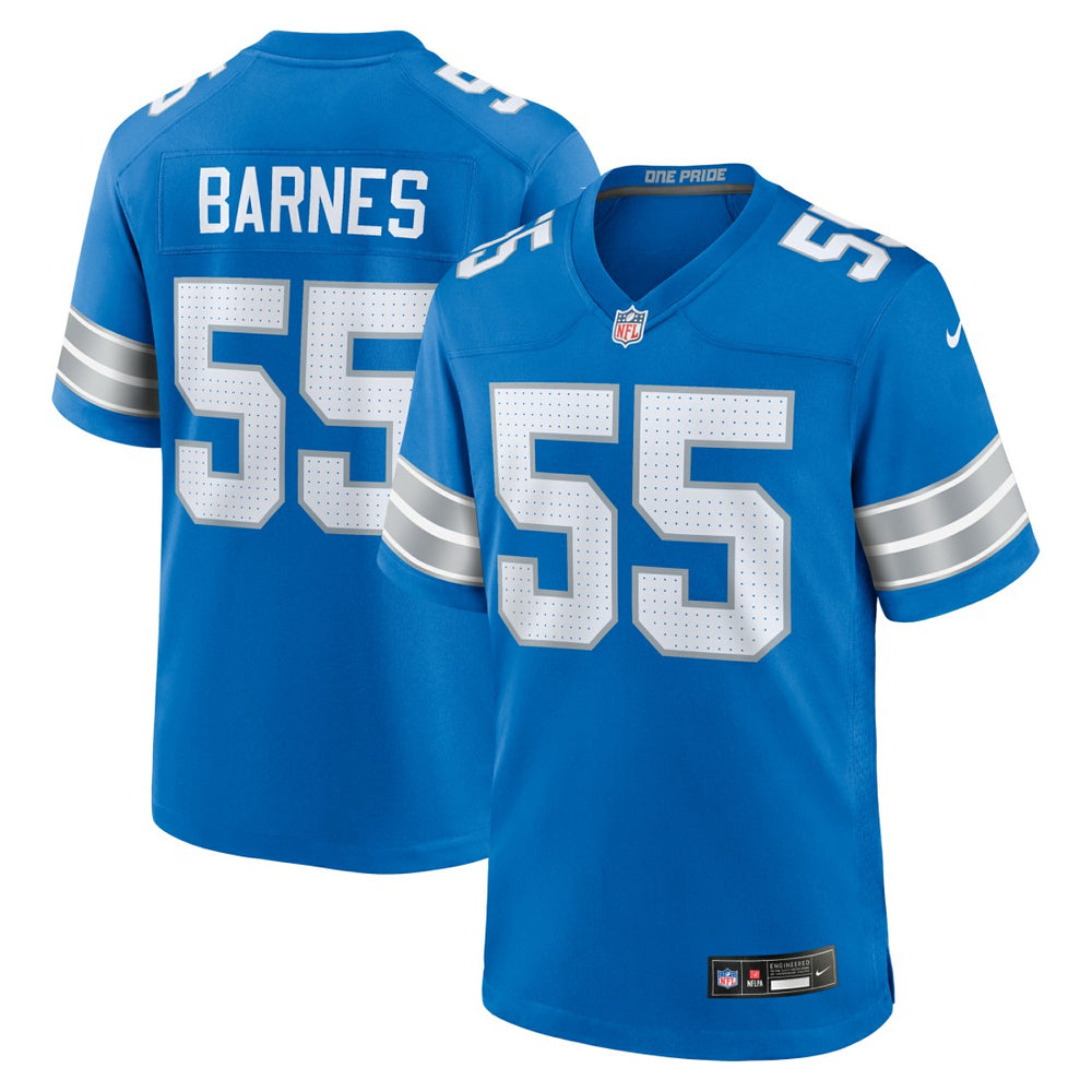 Detroit Lions Nike Derrick Barnes  Team Game Jersey