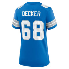 Detroit Lions Nike Taylor Decker  Women's Team Game Jersey