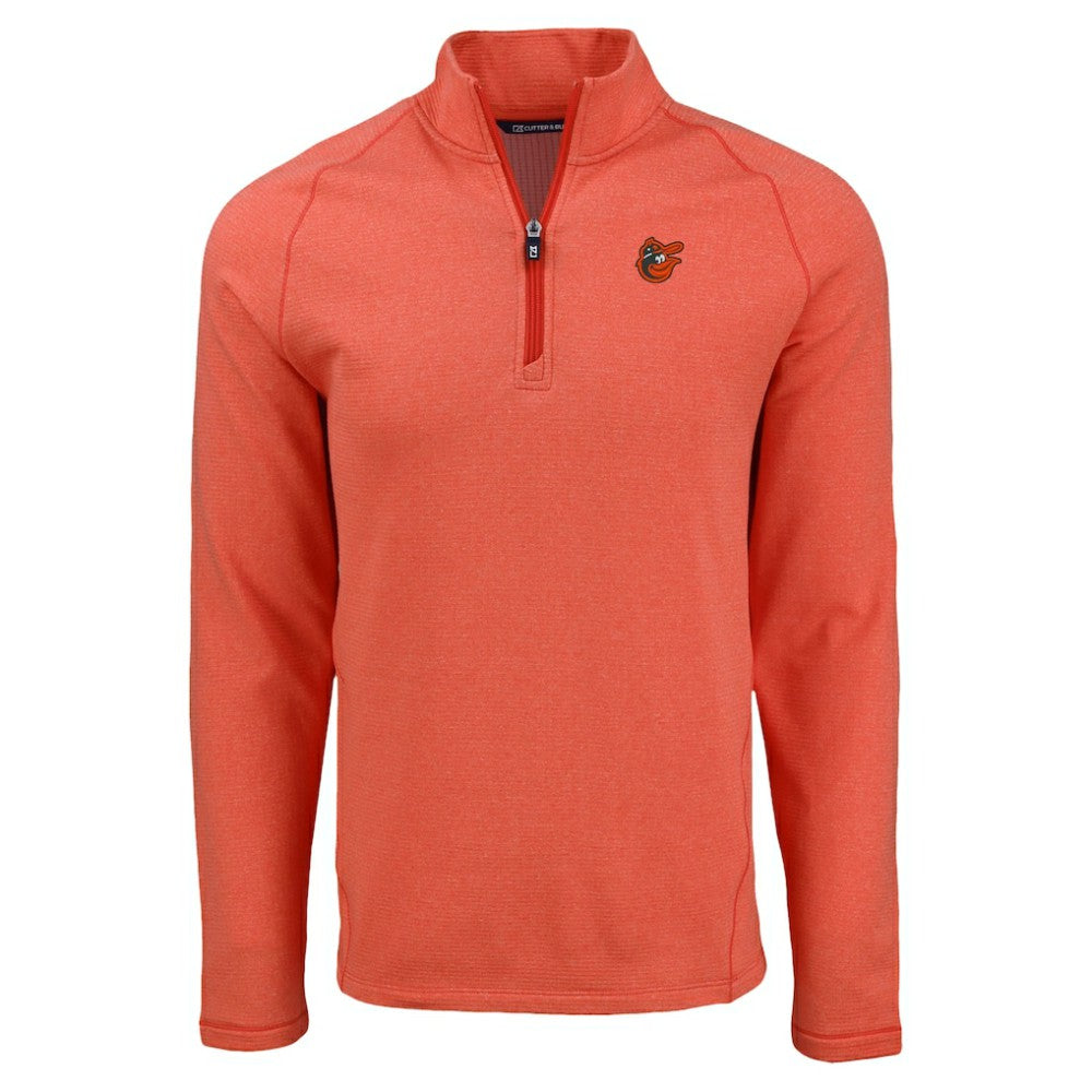 Baltimore Orioles Cutter & Buck Peshastin Eco Fleece Recycled Raglan Quarter-Zip Top | MLB Near me