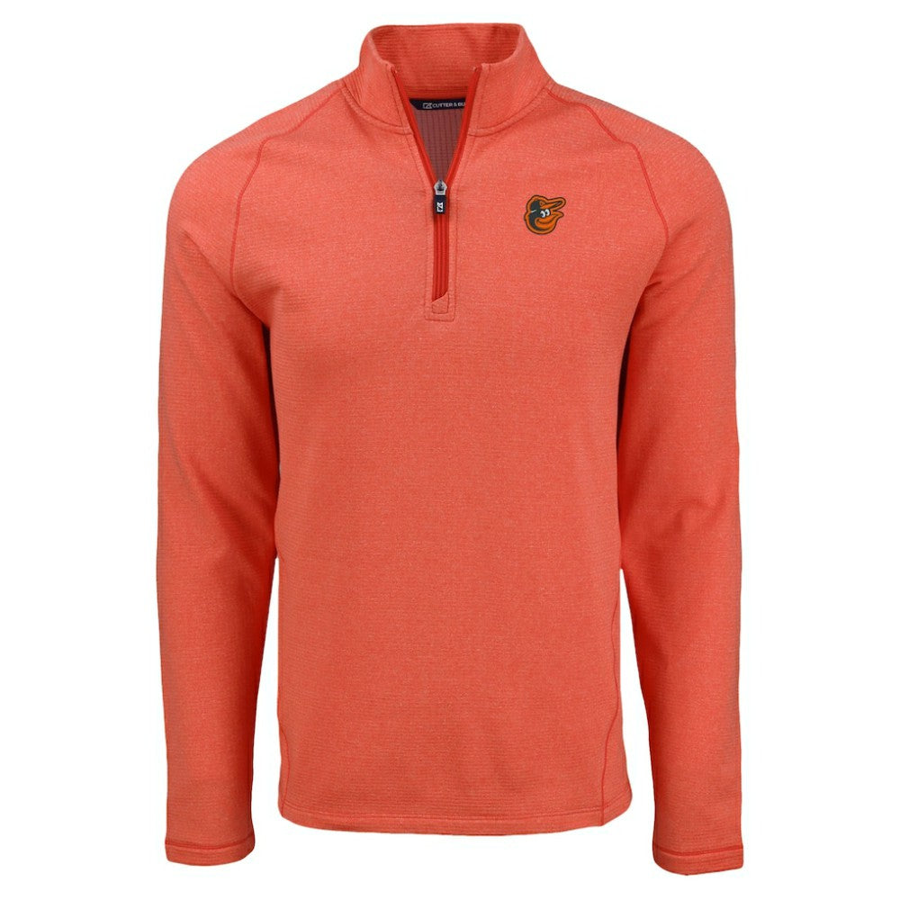 Baltimore Orioles Cutter & Buck Peshastin Eco Fleece Recycled Raglan Quarter-Zip Top | MLB US