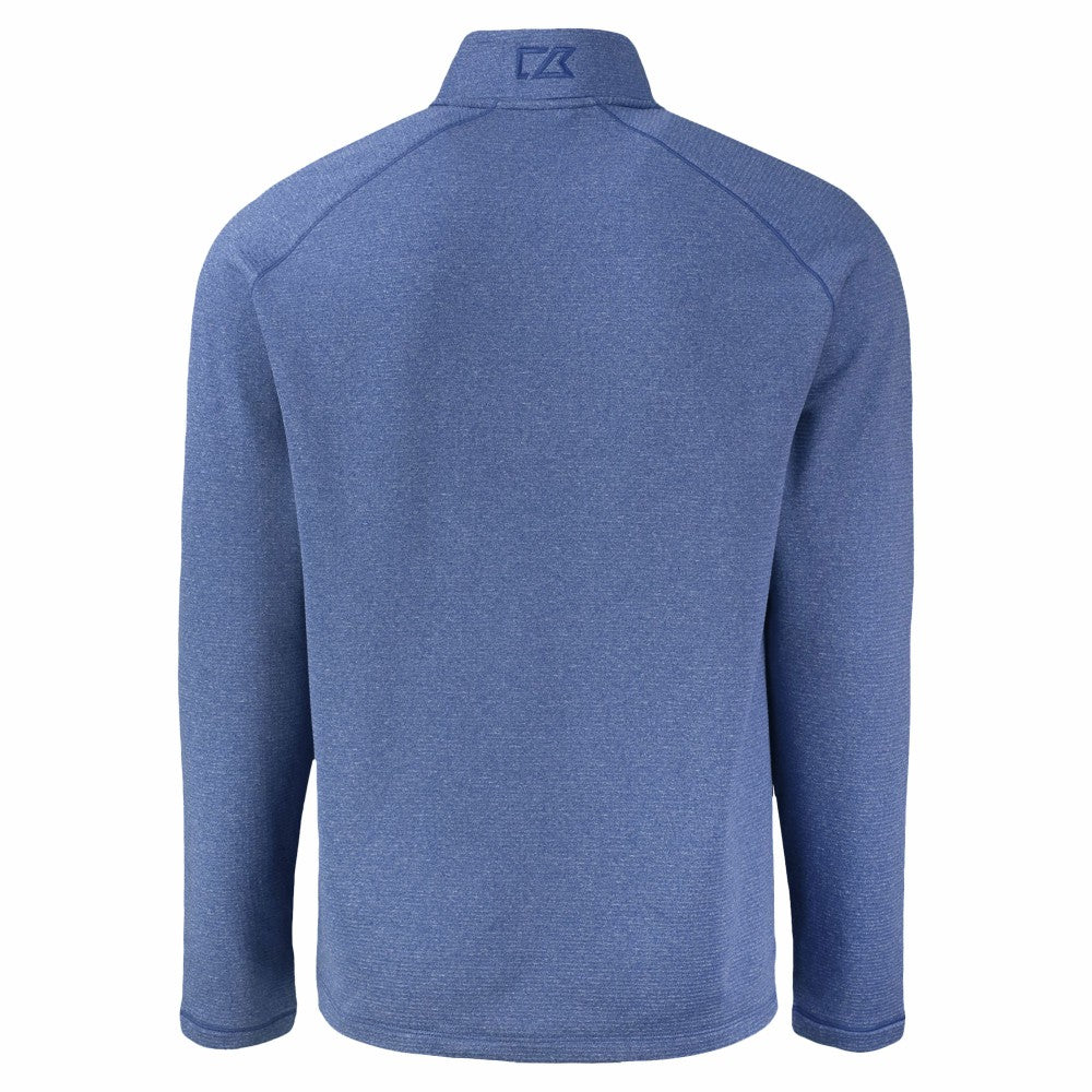 Los Angeles Dodgers Cutter & Buck Peshastin Eco Fleece Recycled Raglan Quarter-Zip Top | MLB Outlet