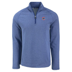 Chicago Cubs Cutter & Buck Peshastin Eco Fleece Recycled Raglan Quarter-Zip Top | MLB Online