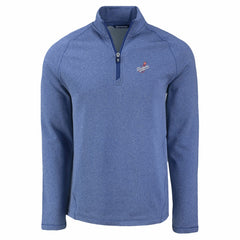 Los Angeles Dodgers Cutter & Buck Peshastin Eco Fleece Recycled Raglan Quarter-Zip Top | MLB Online