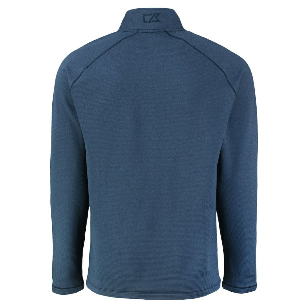 Milwaukee Brewers Cutter & Buck Peshastin Eco Fleece Recycled Raglan Quarter-Zip Top | MLB New
