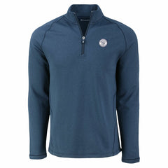 Milwaukee Brewers Cutter & Buck Peshastin Eco Fleece Recycled Raglan Quarter-Zip Top | MLB US